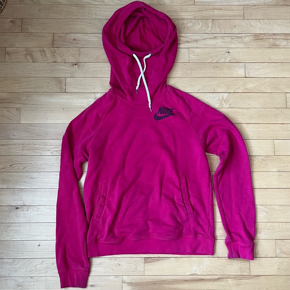 NIKE cowl neck hoodie
